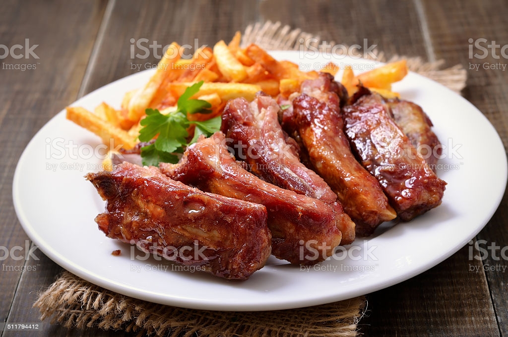 Menú costillar